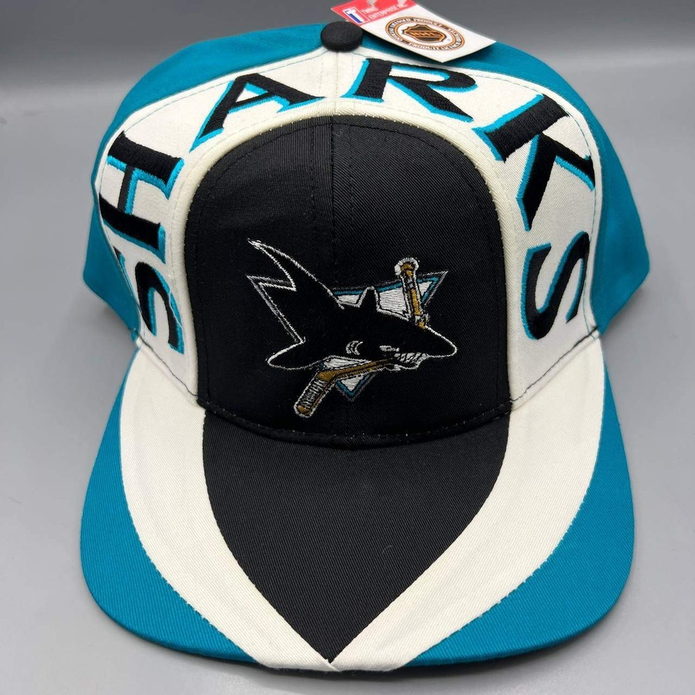 Vintage‎ San Jose Sharks Hat Men Twins Enterprise NHL Snap Back Cap New